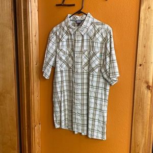 Outdoor research plaid shirt Large